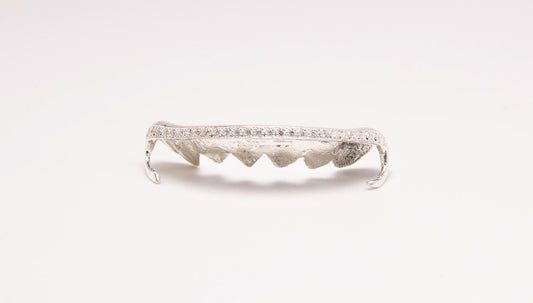 The Kim K - Sterling Silver 2 Piece Grillz