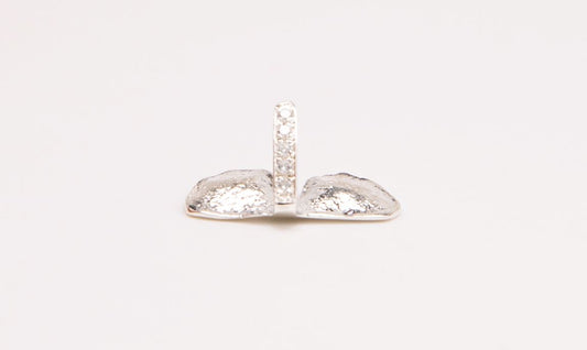 The Kim K - Sterling Silver 2 Piece Grillz