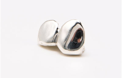 The Side Piece - Sterling Silver 2 Teeth