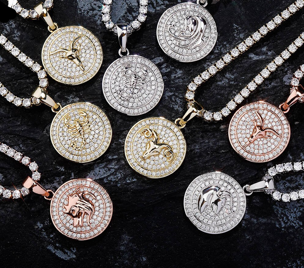12 Zodiac Signs Necklace