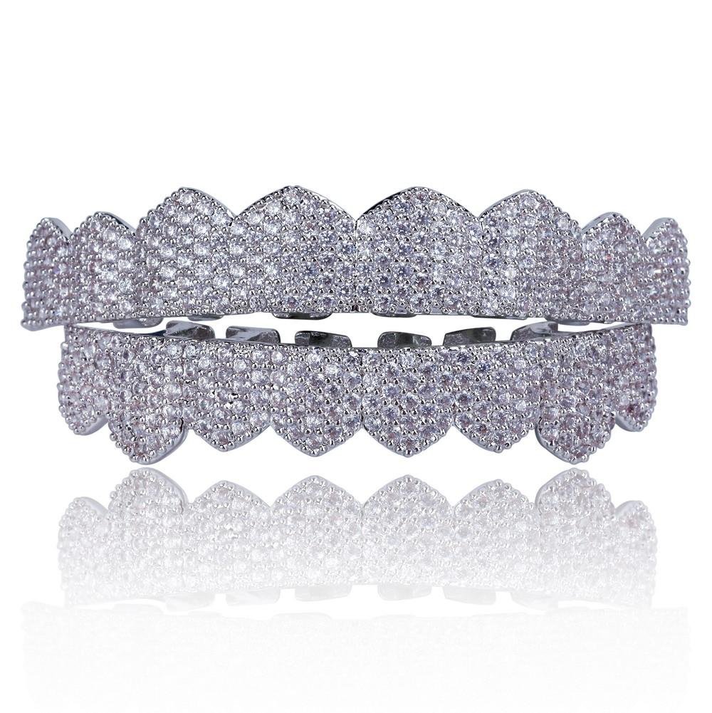 8 Iced Out Micro Pave CZ Deluxe Grillz