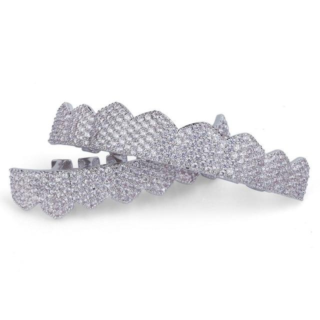 8 Iced Out Micro Pave CZ Deluxe Grillz