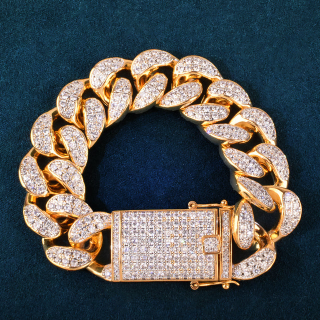 20mm Men's Chunky Miami Cuban Link Bracelet