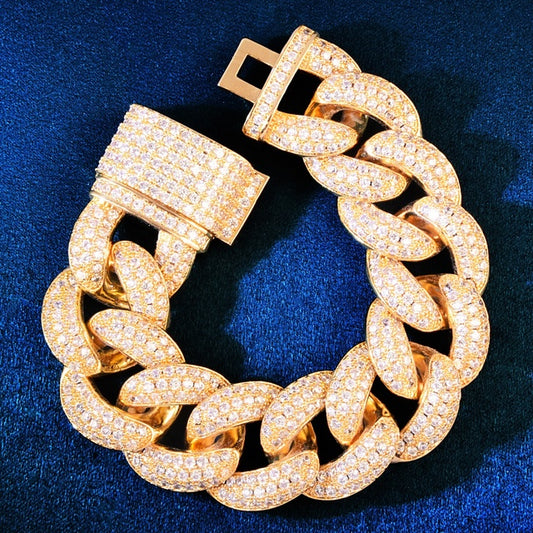 23mm Big Cuban Chain Bracelet