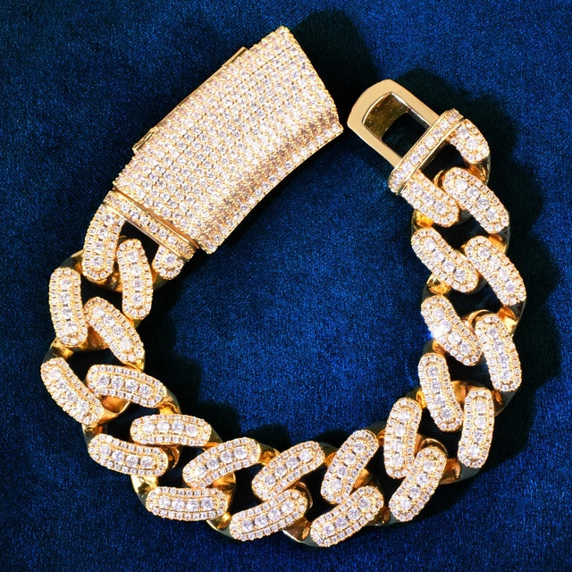 20mm Miami Cuban Chain Bracelet