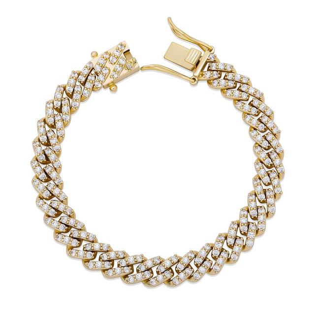 8mm Miami Cuban Chain Bracelet