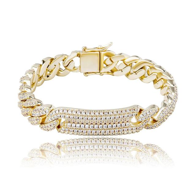 9mm Miami Cuban Chain Bracelet