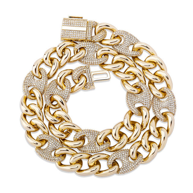 16mm Miami Cuban Chain Necklace