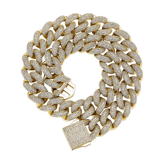 18MM Iced Luxury Cuban Link Chain