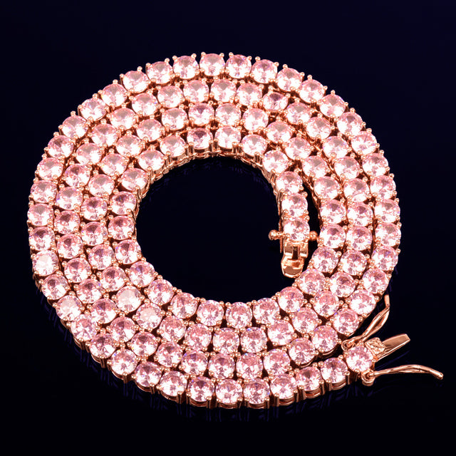 Rose Gold Tennis Chain