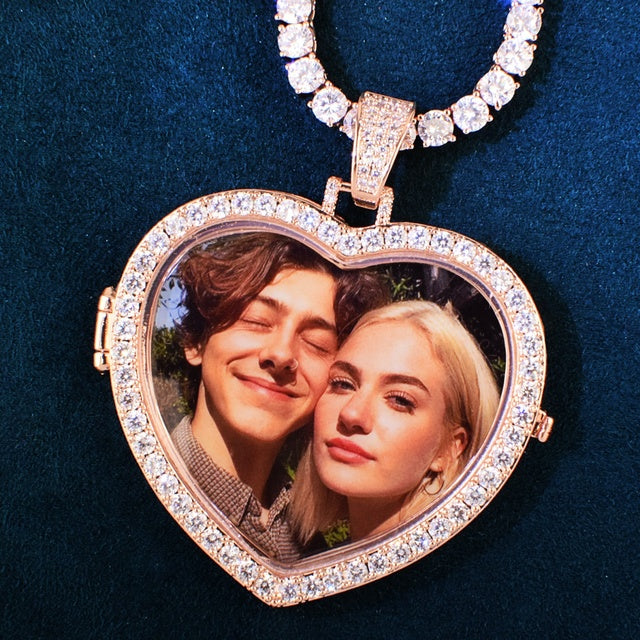 Heart Photo Necklace