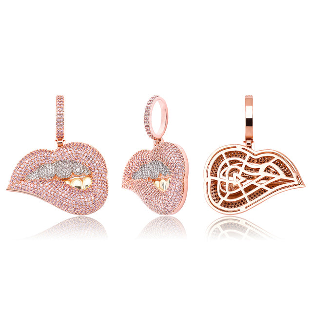 Drip Lips Necklace