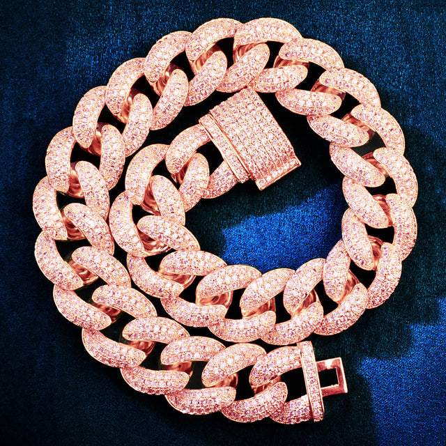 23mm Big Cuban Chain Necklace