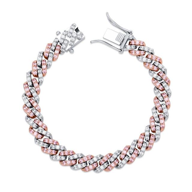 8mm Miami Cuban Chain Bracelet