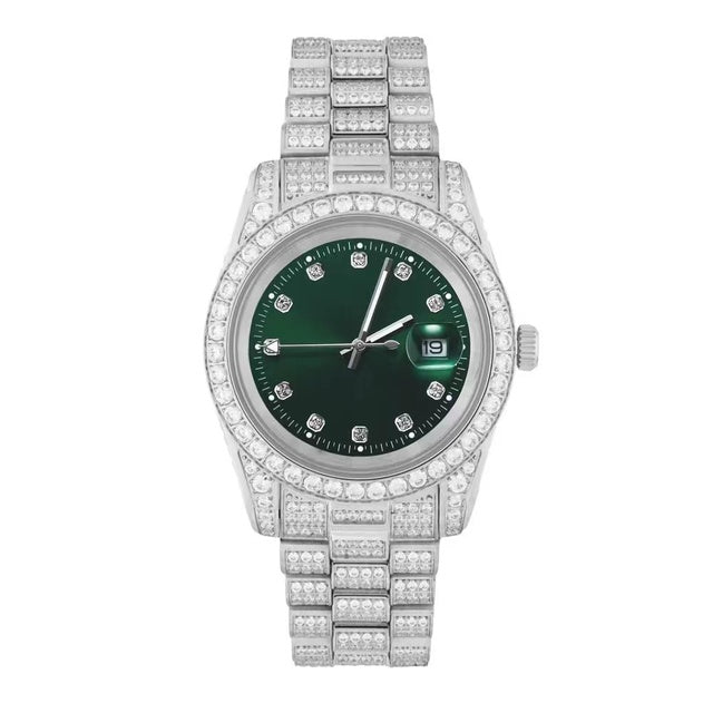 Fashion Mens Zircon Watches