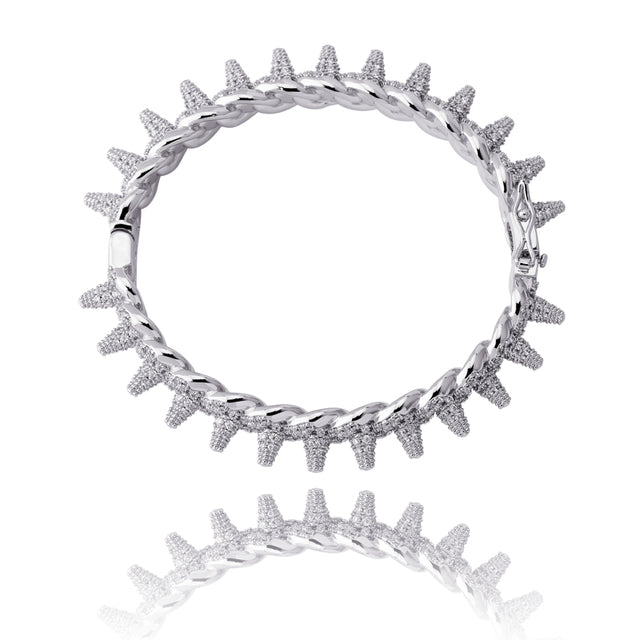 Spikes Rivet Bracelet