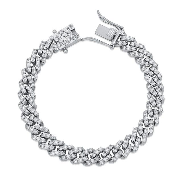 8mm Miami Cuban Chain Bracelet