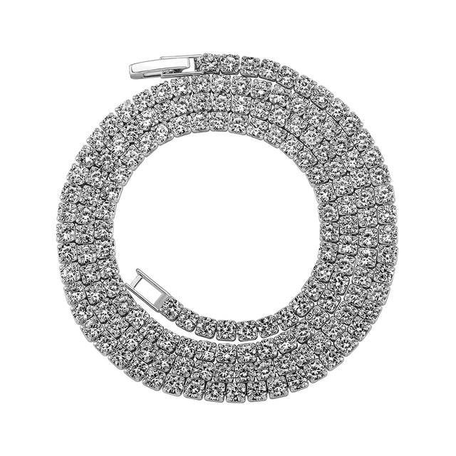 Classic Micro Tennis Necklace 2.5-5mm