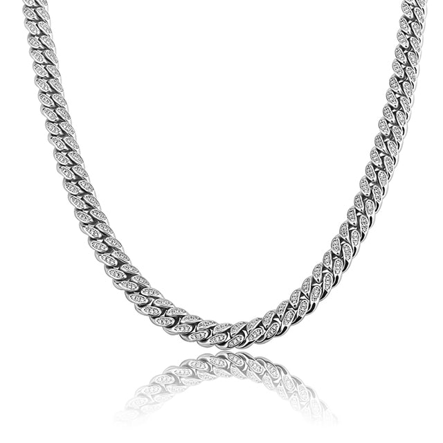8mm Miami Cuban Link Chain