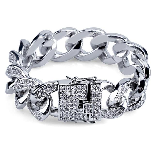 18MM Cuban Link Bracelet