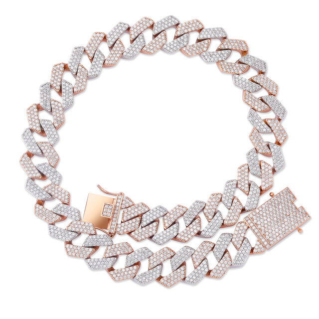 20mm Chains Plated Statement Collar