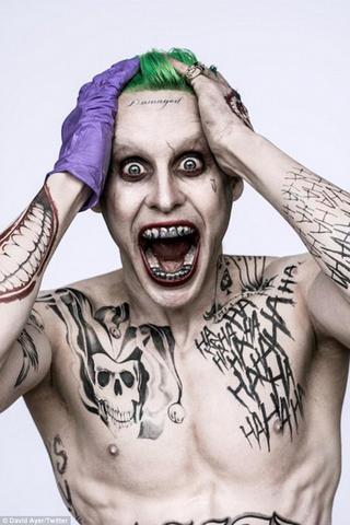 The Joker's silver grillz from Suicide Squad