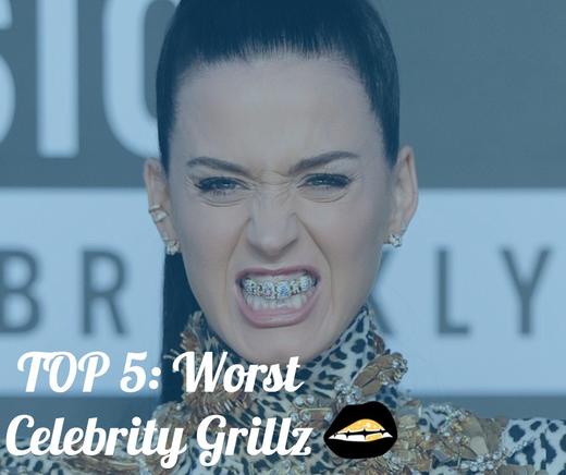 Celebrities wearing grillz on the red carpet