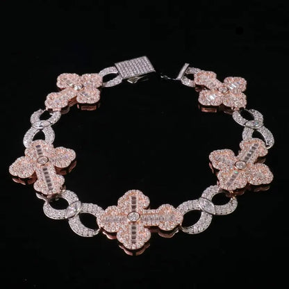 Cross Cuban Bracelet