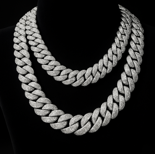 Iced Out Pop Cuban Chain