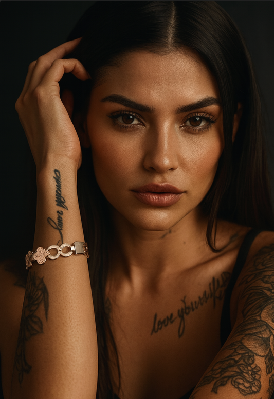 Cross Cuban Bracelet