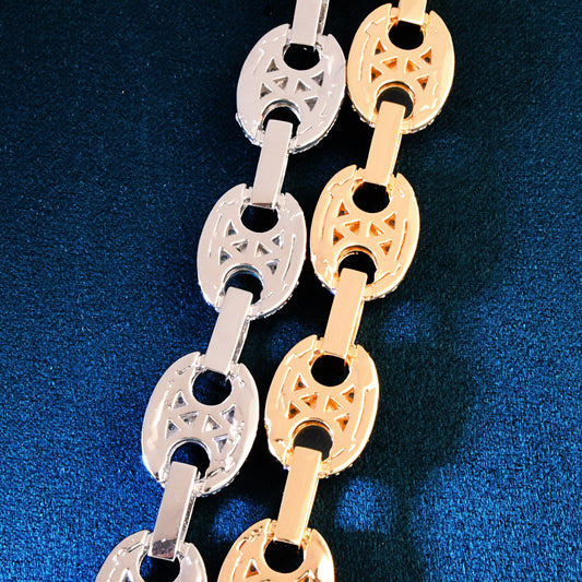12mm Cuban Chain Bracelet