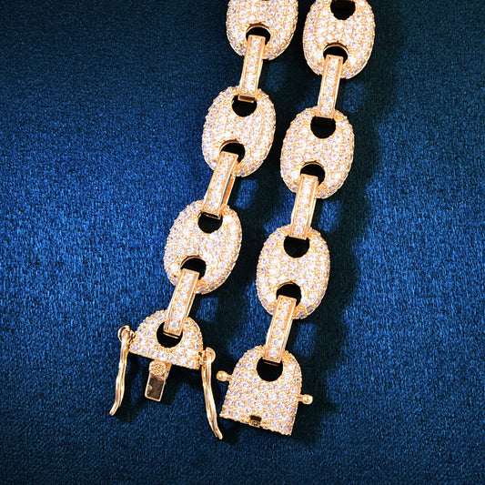12mm Cuban Chain Bracelet