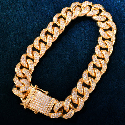 12mm Miami Cuban Bracelet