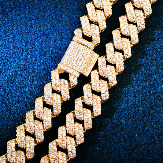 14mm Miami Cuban Chain Bracelet