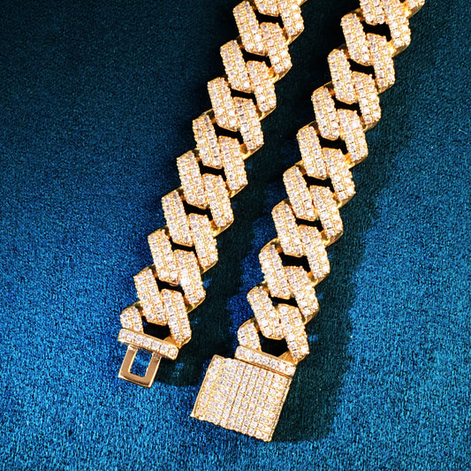 14mm Miami Cuban Chain Necklace