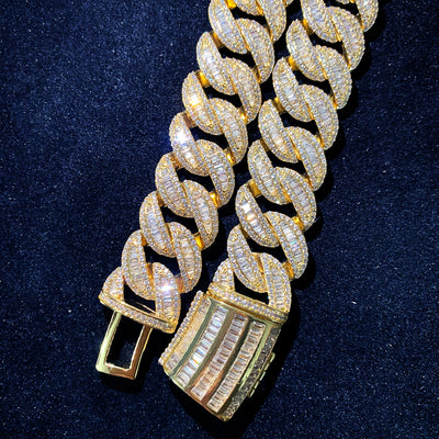 19MM Miami Cuban Chain Bracelet