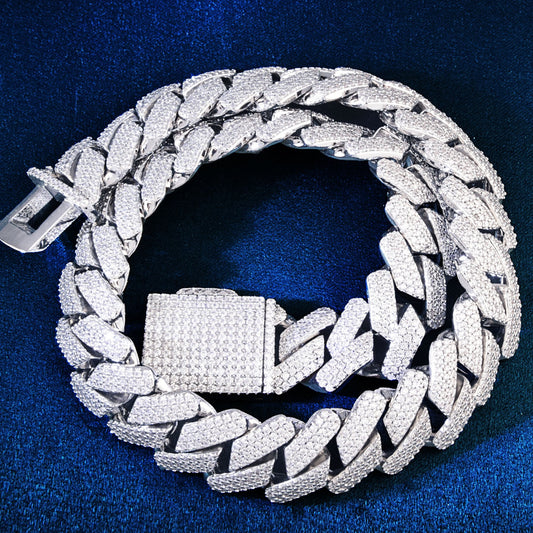 19mm Big Miami Cuban Chain Necklace