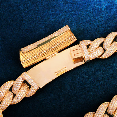 20mm Miami Cuban Chain Necklace