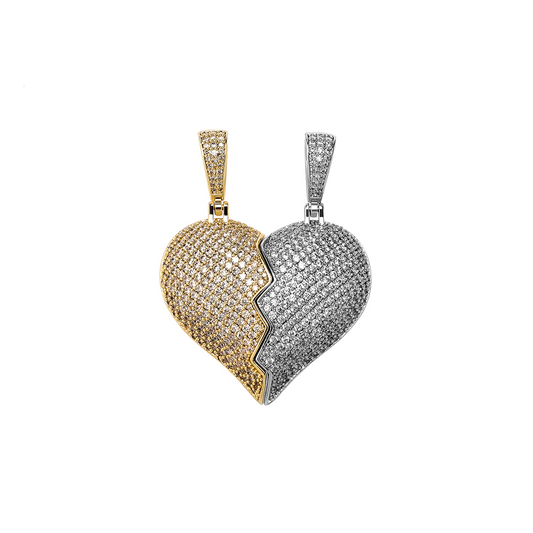 Heart Broken Magnetic Necklace