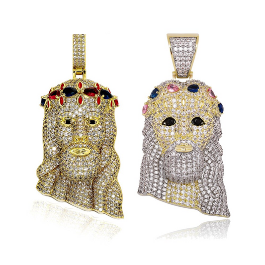 Jesus Face Necklace