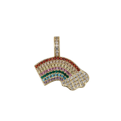 Rainbow Cloud Necklace