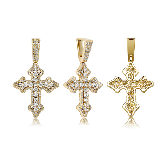 Budded Cross Necklace