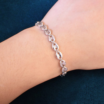 6mm Solid Glossy Bracelet Chain