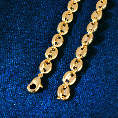 6mm Solid Glossy Chain Necklace