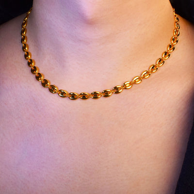 6mm Solid Glossy Chain Necklace