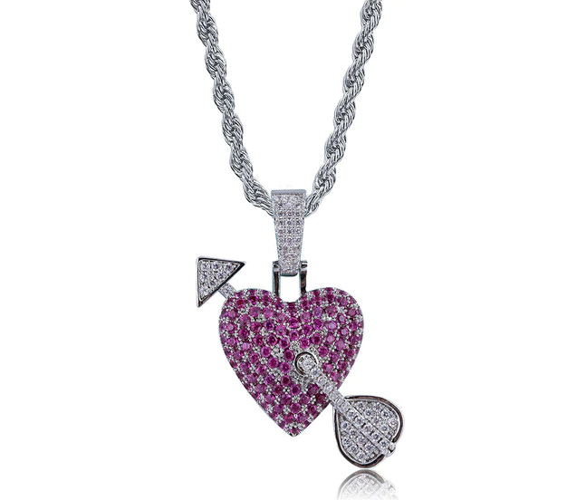 Heart With Arrow Necklace