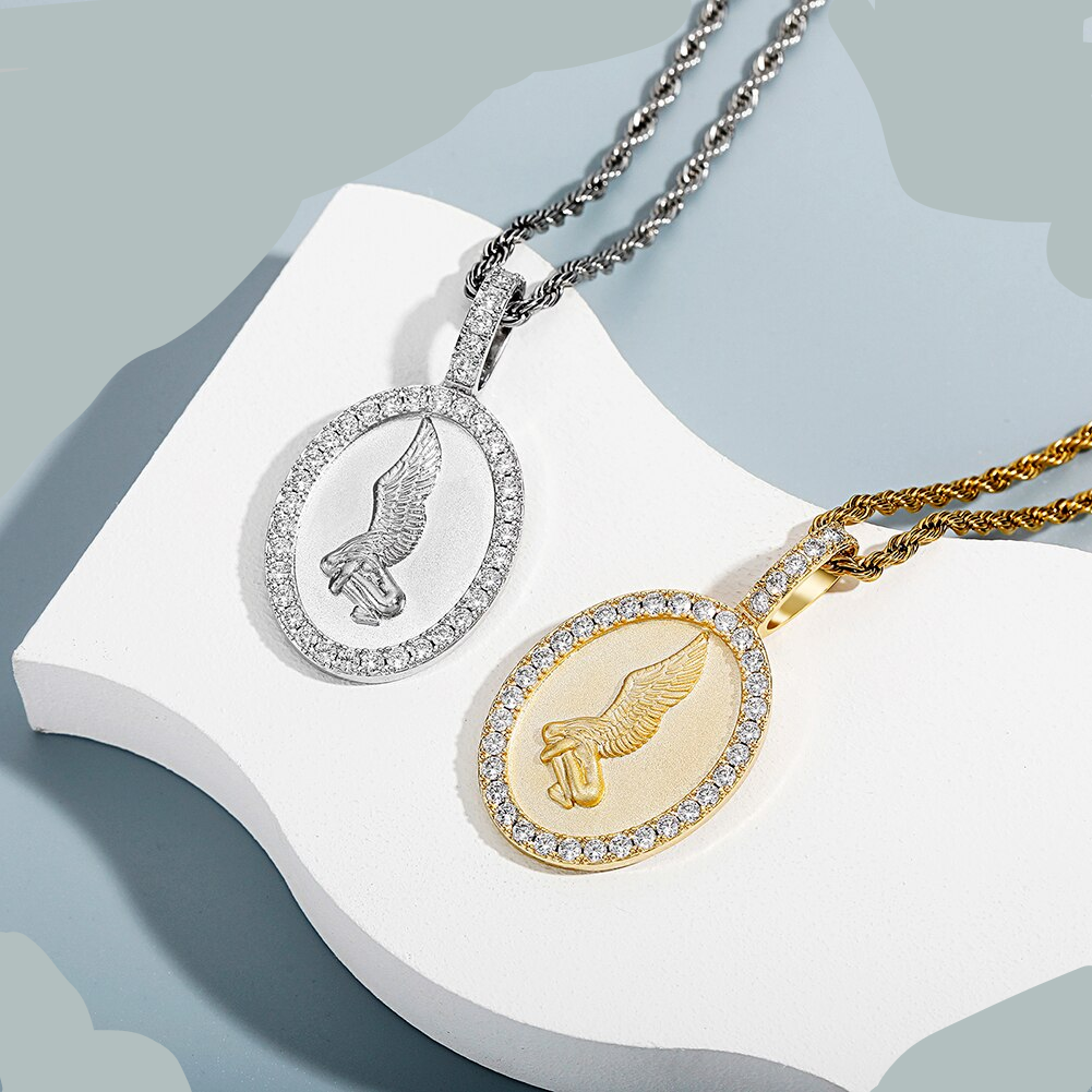 Vintage Oval Necklace