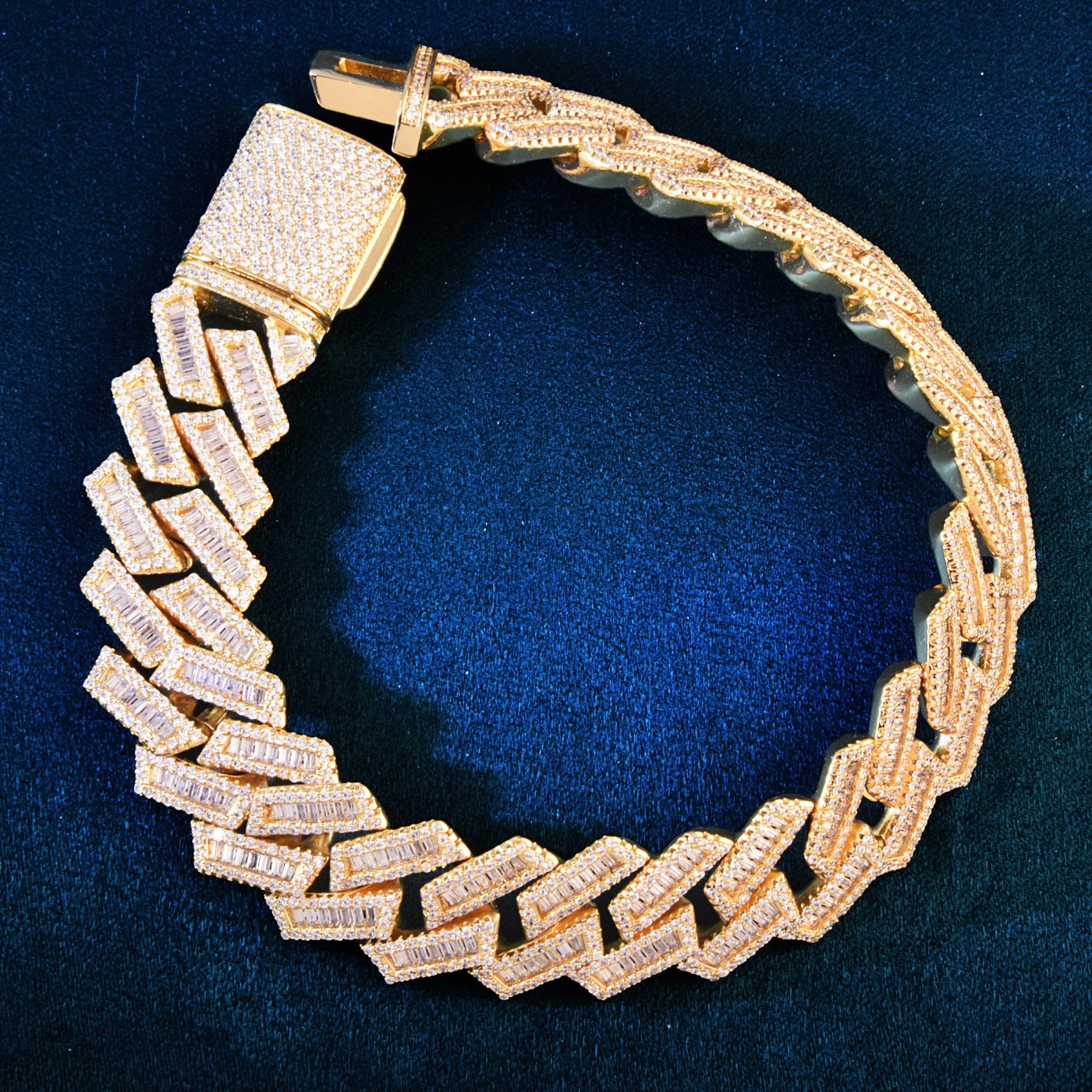 Baguette Miami Cuban Bracelet