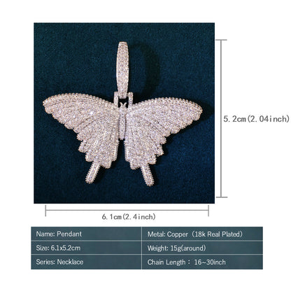 Butterfly Pendant Necklace