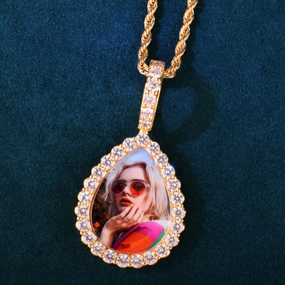 Drip Photo Necklace